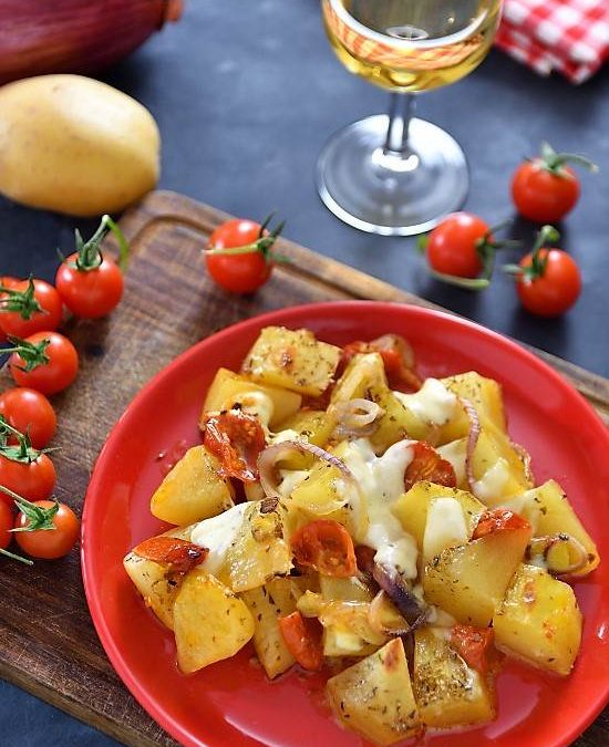 recette italienne, pomme de terre sicilienne, vastase